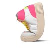 CRICKIT Damen Sneaker REBEKA – High‑Top Sneaker in Weiß/Pink mit Neon‑Details 37