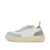 CRICKIT Damen Sneaker OAKLI – Leder‑Sneaker in Weiß/Hellblau mit grauen Kontrasten 37