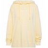 SENSES The Label Damen Hoodie SE2602‑3461‑23 – Oversized Hoodie SA:HAJO in Pastellgelb mit Rücken‑Artwork