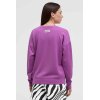 SENSES The Label Damen Sweatshirt SE2602‑3462‑31 – SUN:DAY Sweatshirt mit Puffprint in Purple