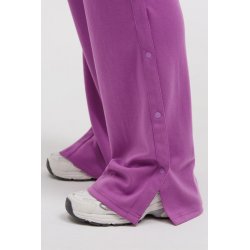 SENSES The Label Damen Hose SE2602‑1463‑31 – PAINT:ERLY Athleisure‑Hose in Purple mit Druckknopf‑Details