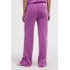 SENSES The Label Damen Hose SE2602‑1463‑31 – PAINT:ERLY Athleisure‑Hose in Purple mit Druckknopf‑Details