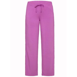 SENSES The Label Damen Hose SE2602‑1463‑31 – PAINT:ERLY Athleisure‑Hose in Purple mit Druckknopf‑Details XXL