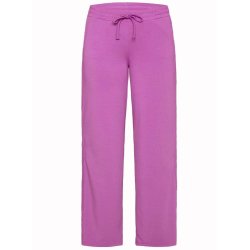 SENSES The Label Damen Hose SE2602‑1463‑31 – PAINT:ERLY Athleisure‑Hose in Purple mit Druckknopf‑Details XXL
