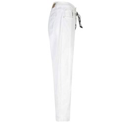 RED BUTTON Damen Hose SRB 4905 – Caitlina Sidepatch White 36