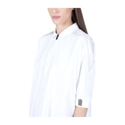 SPORTALM Damen Bluse 500330 – Weißes Blusenshirt mit Kragen & 3/4-Arm