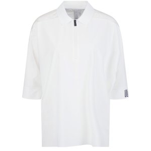 SPORTALM Damen Bluse 500330 – Weißes Blusenshirt mit Kragen & 3/4-Arm 40