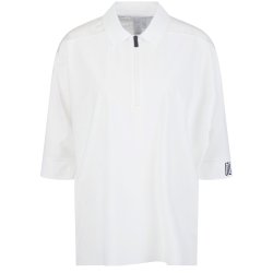 SPORTALM Damen Bluse 500330 – Weißes Blusenshirt mit Kragen & 3/4-Arm 40