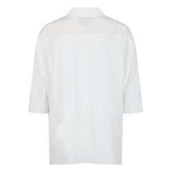 SPORTALM Damen Bluse 500330 – Weißes Blusenshirt mit Kragen & 3/4-Arm 40
