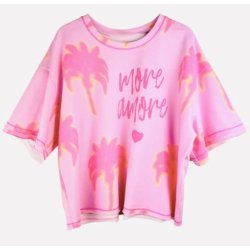 YIPPIE HIPPIE Damen Kurzarm‑Sweatshirt S52‑518 –...