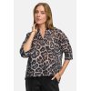 CATNOIR Damen Bluse 262‑2773‑2 – Leichte Cotton‑Voile Bluse im Leo‑Print 42