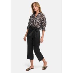 CATNOIR Damen Bluse 262‑2773‑2 – Leichte Cotton‑Voile Bluse im Leo‑Print 44