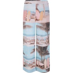 SPORTALM Damen Hose 650375 – Leichte Mesh-Sommerhose mit Surfboard-Print