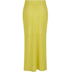 SPORTALM Damen Rock 600233 – Midi-Rock in Limette mit Mesh-Optik & Kordelzug