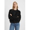 FRIEDA & FREDDIES Damen Jacke 261704 – 3D‑Blüten Bomberjacke in Schwarz 42
