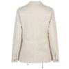RED BUTTON Damen Robie Jacket SRB4883 – Utility‑Jacke mit Tunnelzug in sandigem Beige L