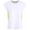 SPORTALM Damen Shirt 400240 – Weißes Frontshirt mit Plissee-Rückseite 42