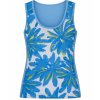 SPORTALM Damen Top 250360 – Ärmelloses Print‑Top mit Schimmer-Pailletten 38