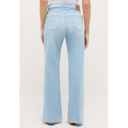 ANGELS Damen Jeans Liz City 332‑256530‑3558 – Hellblaue Straight‑Fit Jeans mit Doppelgürtel‑Detail