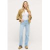 ANGELS Damen Jeans Liz City 332‑256530‑3558 – Hellblaue Straight‑Fit Jeans mit Doppelgürtel‑Detail 38