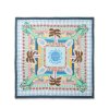CODELLO Tuch 61T0008-BLU1 – Bunt gemustertes Tuch 120×120 cm