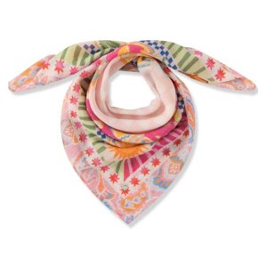 CODELLO Tuch 61T0010-PIN1 – Buntes „AMORE“ Tuch 60×60 cm