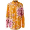 MISS LAGOTTE Bluse 0097044‑0273 – Langarmbluse mit floralem Print in Orange/Pink