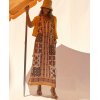 MISS LAGOTTE Kleid 0097005‑0102 – Maxikleid mit Paisley‑Patchprint & V‑Ausschnitt
