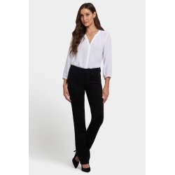 NYDJ Damen Jeans Marilyn Straight MNBBMS8517 – Straight Fit in Schwarz 34