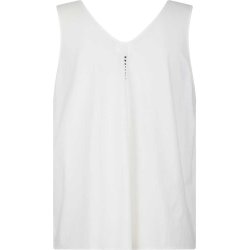 SPORTALM Damen Top 250359 – Bedrucktes V-Neck Top in Weiß 40