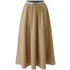 MISS LAGOTTE Damen Rock 970220 – Midirock in Golden Sand mit LOVE-Bund 38