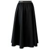 MISS LAGOTTE Damen Rock 97022‑9990 – Schwarzer Midirock mit LOVE-Bund 42