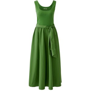 MISS LAGOTTE Damen Kleid 97018-6438 – Ärmelloses Maxikleid in Green 36