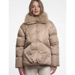 RINO & PELLE Damen Steppjacke Sigi 7002612 – Gepolsterter Double‑Layer‑Coat mit abnehmbarem Kragen 38
