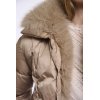 RINO & PELLE Damen Steppjacke Sigi 7002612 – Gepolsterter Double‑Layer‑Coat mit abnehmbarem Kragen 38