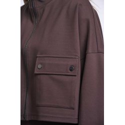 RINO & PELLE Damen Jacke Rave 7002612 – Kurze Jacke mit Reißverschluss
