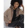 RINO & PELLE Damen Jacke Ori 7002612 – Weiche Teddyjacke mit Reißverschluss und Kapuze 42