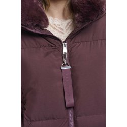RINO & PELLE Damen Steppjacke Joni 7002612 – Gepolsterte Kurzjacke mit Kapuze
