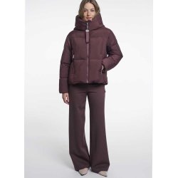 RINO & PELLE Damen Steppjacke Joni 7002612 – Gepolsterte Kurzjacke mit Kapuze