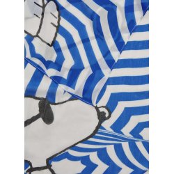 CODELLO Schal Peanuts™ 61S0077 – Leichter Print‑Schal in Blau/Weiß
