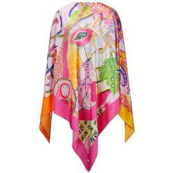 CODELLO Damen Poncho 61B0031 – Leichter Poncho mit...