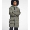 RINO & PELLE Damen Steppmantel Jade 7002612 – Langer Padded Coat mit Kapuze in Misty Basil