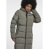 RINO & PELLE Damen Steppmantel Jade 7002612 – Langer Padded Coat mit Kapuze in Misty Basil