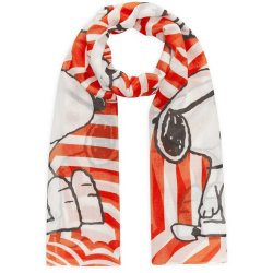 CODELLO Damen Tuch Peanuts 61S0077‑RED2 – Leichtes...