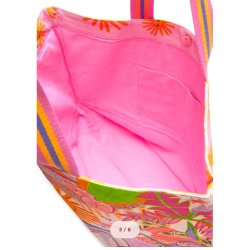 CODELLO Damen Shopper Sun Pattern Mix – im Sonnen‑ & Ornament‑Print in Pastell