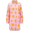 CODELLO Damen Beach Bluse Cotton Suns Allover 61B0029‑PIN1 – Pinke Strandbluse mit Sonnenprint