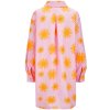 CODELLO Damen Beach Bluse Cotton Suns Allover 61B0029‑PIN1 – Pinke Strandbluse mit Sonnenprint S