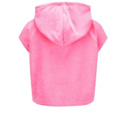 CODELLO Damen Hoodie Frottee Snoopy Beach 61B0014 – Pinker Beach Hoodie mit Snoopy‑Print