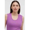 SENSES The Label Damen Top SE2602‑3457‑31 – Ripp‑Top in Lila