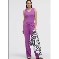 SENSES The Label Damen Top SE2602‑3457‑31 – Ripp‑Top in Lila XL